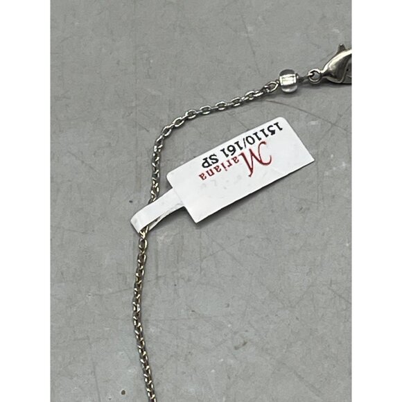 Mariana cross chain necklace N-5247 pendent handmade crystals clasp 18" READ NEW - Picture 4 of 8